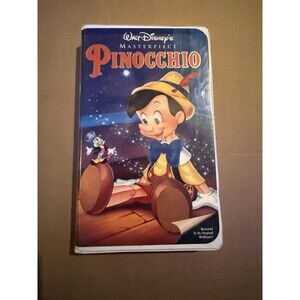 Pinocchio Walt Disneys Masterpiece Collection VHS 1993